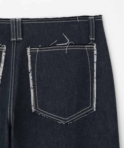 MILLO WOMEN（ミロウーマン）の「ローカットリラックスドジーンズ [インディゴ]（デニムパンツ・レディース・その他・SMALL/MEDIUM）」の7枚目の写真