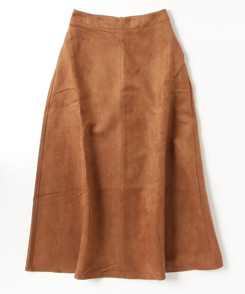 BANANA REPUBLIC FACTORY STORE(バナナリパブリック ファクトリーストア)の「BANANA REPUBLIC FACTORY STORE 日本限定 ヴィーガンスエード Aラインミディスカート(スカート・レディース・ブラウン/その他1・0/2/8/4/6)」の4枚目の写真