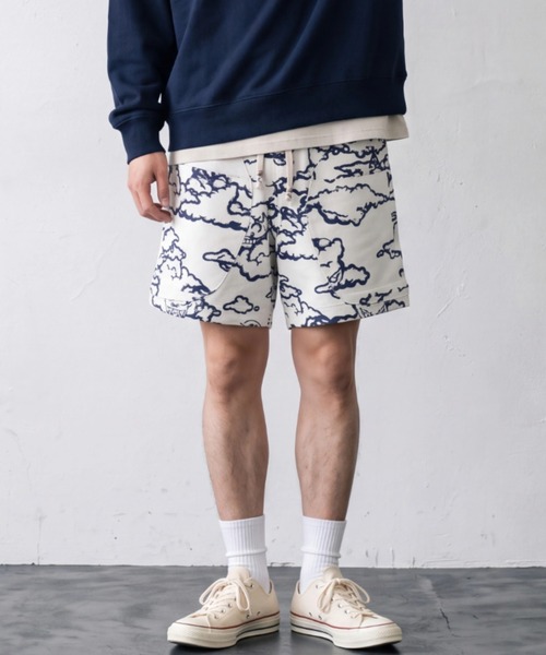 INNOCENT(イノセント)の「【Wasted Collective/ウェイステッド コレクティブ】WASTED SWEAT SHORTS WCSWTSHORTS01(スウェットパンツ・メンズ・インディゴブルー・MEDIUM/X-LARGE)」の1枚目の写真
