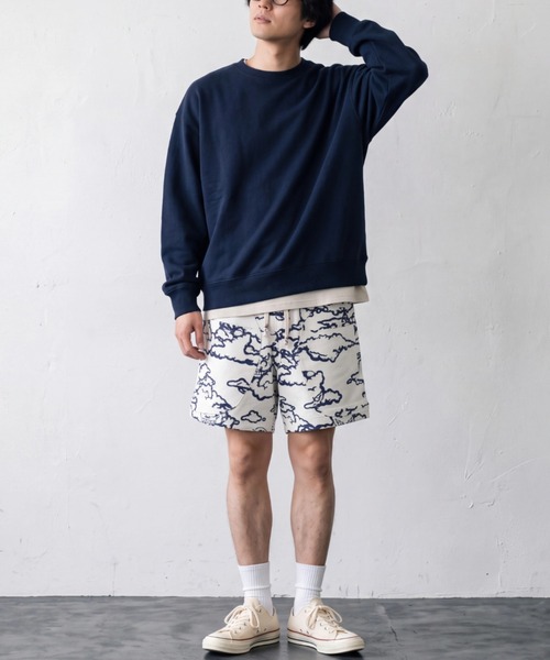 INNOCENT(イノセント)の「【Wasted Collective/ウェイステッド コレクティブ】WASTED SWEAT SHORTS WCSWTSHORTS01(スウェットパンツ・メンズ・インディゴブルー・MEDIUM/X-LARGE)」の14枚目の写真