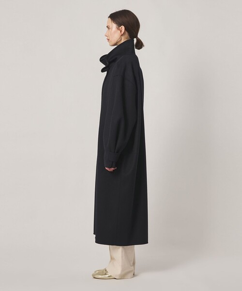 Steven Alan(スティーブンアラン)の「<Steven Alan>ウール カシミヤ リバー ロング コート(ステンカラーコート・レディース・ベージュ/ブラック・S/M)」の10枚目の写真