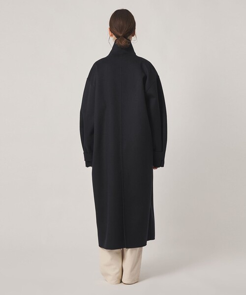 Steven Alan(スティーブンアラン)の「<Steven Alan>ウール カシミヤ リバー ロング コート(ステンカラーコート・レディース・ベージュ/ブラック・S/M)」の11枚目の写真