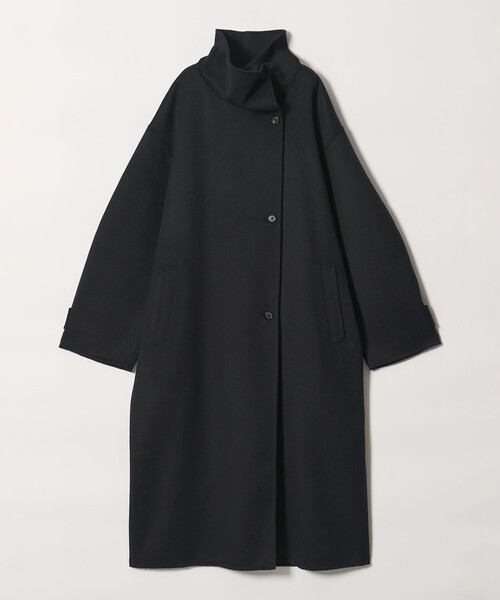 Steven Alan(スティーブンアラン)の「<Steven Alan>ウール カシミヤ リバー ロング コート(ステンカラーコート・レディース・ベージュ/ブラック・S/M)」の12枚目の写真