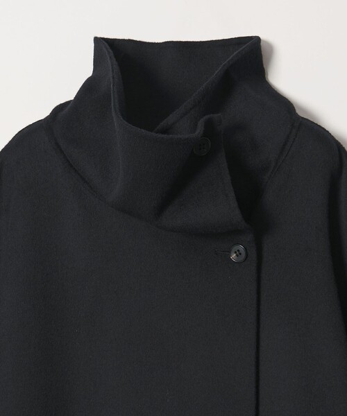 Steven Alan(スティーブンアラン)の「<Steven Alan>ウール カシミヤ リバー ロング コート(ステンカラーコート・レディース・ベージュ/ブラック・S/M)」の14枚目の写真