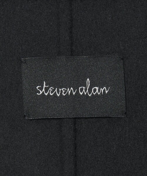 Steven Alan(スティーブンアラン)の「<Steven Alan>ウール カシミヤ リバー ロング コート(ステンカラーコート・レディース・ベージュ/ブラック・S/M)」の21枚目の写真