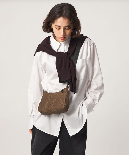 green label relaxing(グリーンレーベルリラクシング)の「<PARTE>キルティング 2WAYバッグ MINI / ハンドバッグ / ショルダーバッグ はっ水(ショルダーバッグ・レディース・モカ/ブラック/オリーブ・FREE)」の6枚目の写真
