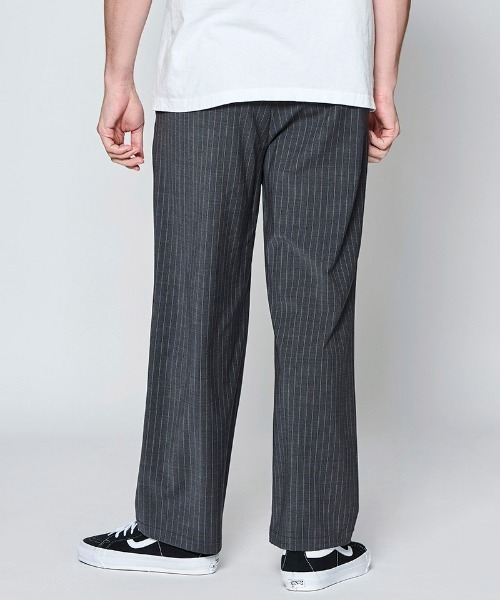 ACANTHUS（アカンサス）の「mp15424- Stripe Tropical Wool Pants ウールストライプパンツ(PT2701)（その他パンツ・メンズ・チャコール/ブラック・XL/L/M/S）」の10枚目の写真
