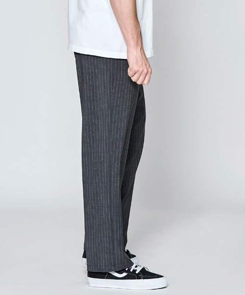 ACANTHUS（アカンサス）の「mp15424- Stripe Tropical Wool Pants ウールストライプパンツ(PT2701)（その他パンツ・メンズ・チャコール/ブラック・XL/L/M/S）」の11枚目の写真