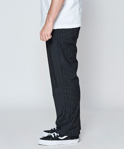 ACANTHUS（アカンサス）の「mp15424- Stripe Tropical Wool Pants ウールストライプパンツ(PT2701)（その他パンツ・メンズ・チャコール/ブラック・XL/L/M/S）」の12枚目の写真