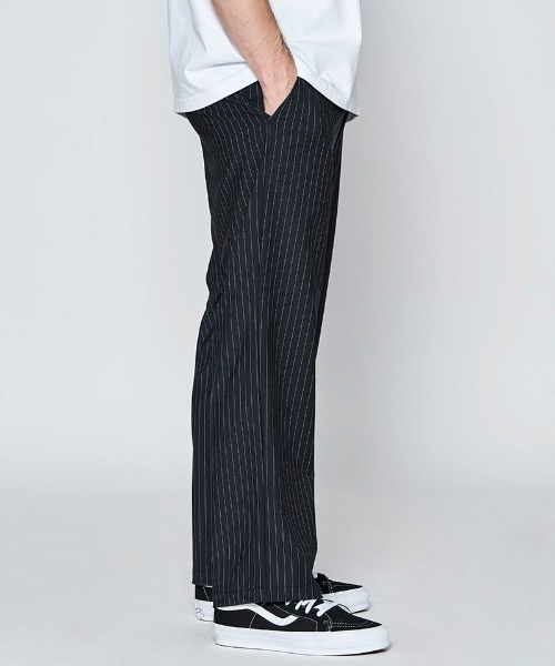 ACANTHUS（アカンサス）の「mp15424- Stripe Tropical Wool Pants ウールストライプパンツ(PT2701)（その他パンツ・メンズ・チャコール/ブラック・XL/L/M/S）」の14枚目の写真