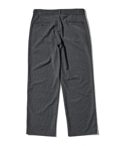 ACANTHUS（アカンサス）の「mp15424- Stripe Tropical Wool Pants ウールストライプパンツ(PT2701)（その他パンツ・メンズ・チャコール/ブラック・XL/L/M/S）」の17枚目の写真