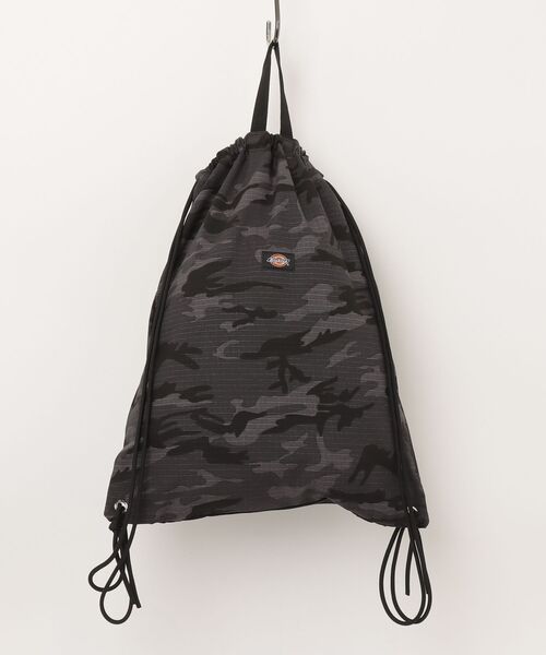 Dickies(ディッキーズ)の「【DICKIES/ディッキーズ】ICON LOGO KNAPSACK / ナップサック 81932400(バックパック/リュック・メンズ・チャコールグレー/グリーン系その他・FREE)」の5枚目の写真