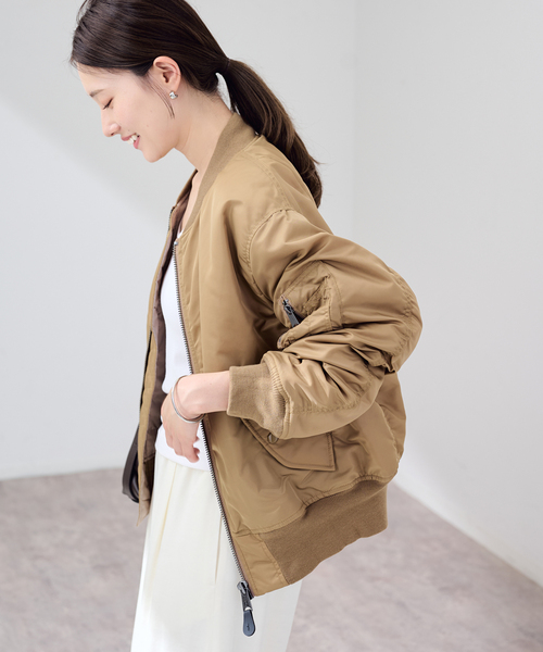 TOP KHAKI/トップカーキ MA-1ナイロンジャケット（MA-1）｜FRAMeWORK