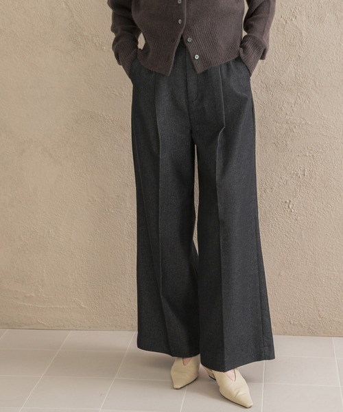 URBAN RESEARCH ROSSO WOMEN(アーバンリサーチ ロッソ)の「PERFECT DENIM SLACKS(デニムパンツ・レディース・ブラウン/インディゴブルー・36/38)」の10枚目の写真