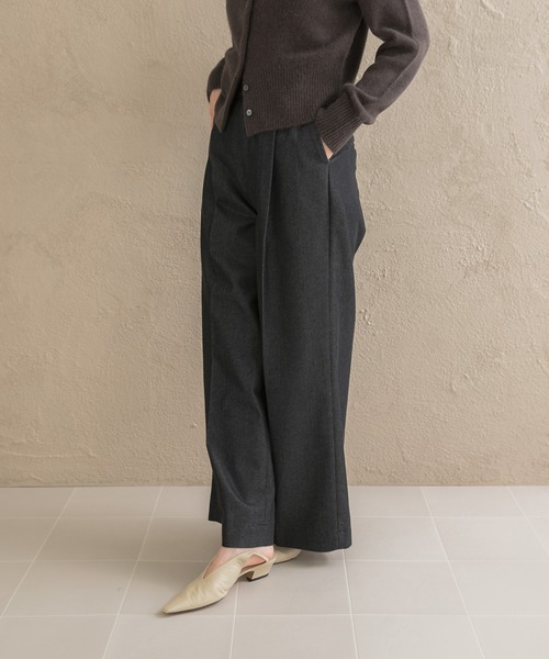 URBAN RESEARCH ROSSO WOMEN(アーバンリサーチ ロッソ)の「PERFECT DENIM SLACKS(デニムパンツ・レディース・ブラウン/インディゴブルー・36/38)」の11枚目の写真