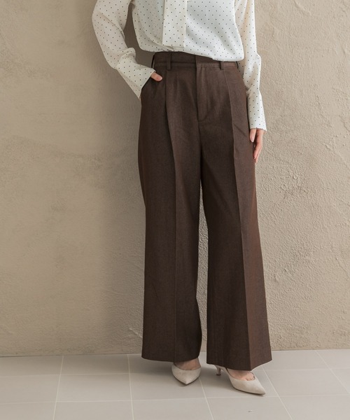 URBAN RESEARCH ROSSO WOMEN(アーバンリサーチ ロッソ)の「PERFECT DENIM SLACKS(デニムパンツ・レディース・ブラウン/インディゴブルー・36/38)」の15枚目の写真