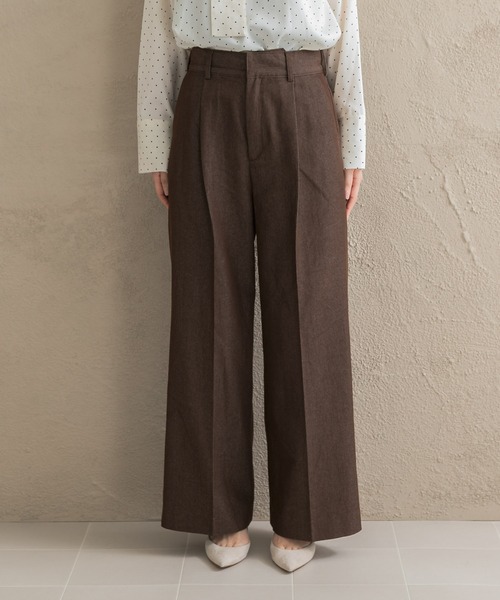 URBAN RESEARCH ROSSO WOMEN(アーバンリサーチ ロッソ)の「PERFECT DENIM SLACKS(デニムパンツ・レディース・ブラウン/インディゴブルー・36/38)」の18枚目の写真