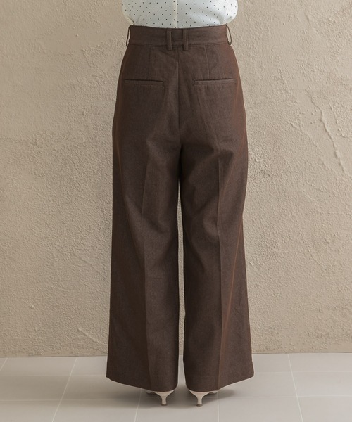 URBAN RESEARCH ROSSO WOMEN(アーバンリサーチ ロッソ)の「PERFECT DENIM SLACKS(デニムパンツ・レディース・ブラウン/インディゴブルー・36/38)」の20枚目の写真