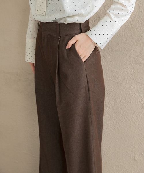 URBAN RESEARCH ROSSO WOMEN(アーバンリサーチ ロッソ)の「PERFECT DENIM SLACKS(デニムパンツ・レディース・ブラウン/インディゴブルー・36/38)」の21枚目の写真