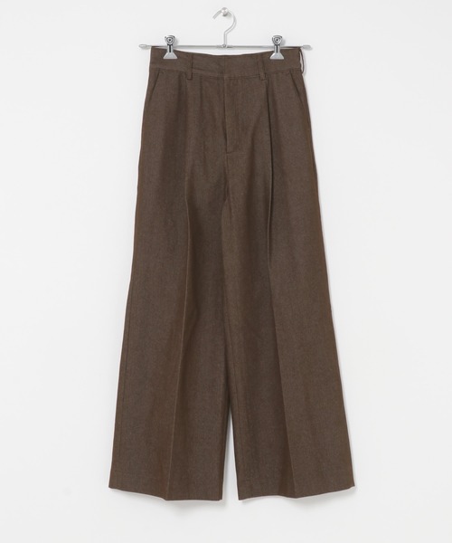 URBAN RESEARCH ROSSO WOMEN(アーバンリサーチ ロッソ)の「PERFECT DENIM SLACKS(デニムパンツ・レディース・ブラウン/インディゴブルー・36/38)」の8枚目の写真
