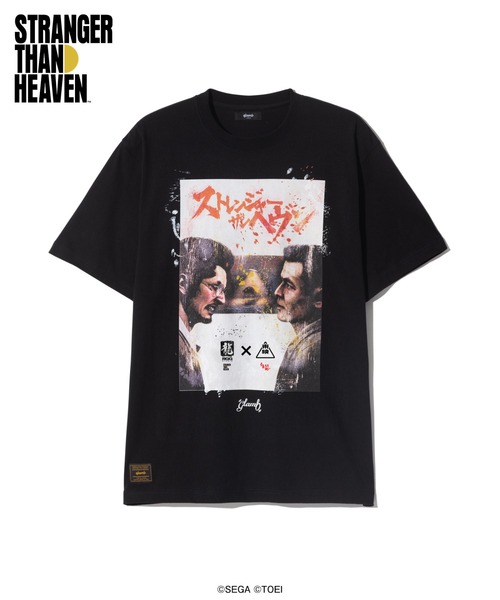 glamb（グラム）の「『STRANGER THAN HEAVEN』×『仁義なき戦い』 コラボ コレクション T Shirt-2（Tシャツ/カットソー・メンズ・ブラック/ホワイト・XL/L/M）」の2枚目の写真