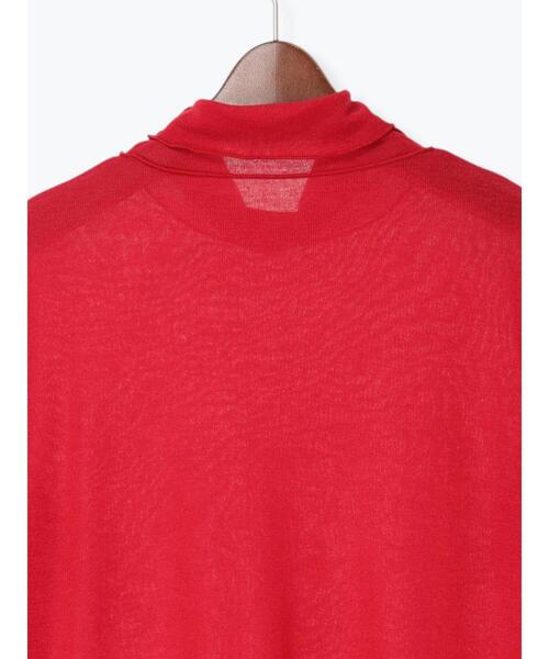 Te chichi(テチチ)の「配色レイヤードハイネックプルオーバー(Tシャツ/カットソー・レディース・レッド/チャコールグレー/オフホワイト・F)」の18枚目の写真