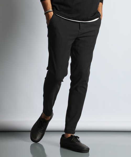 GUM STRETCH」BASIC SKINNY EASY CHINO PANTS：超伸縮「ガムストレッチ
