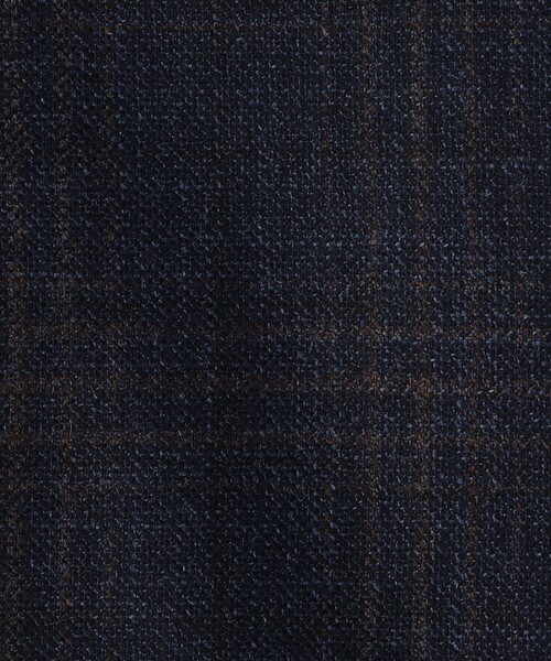 TOMORROWLAND collection(トゥモローランドコレクション)の「SILK AIR GLEN CHECK ダブルブレストジャケット(テーラードジャケット・レディース・ブラウン系/ネイビー・38/36)」の14枚目の写真