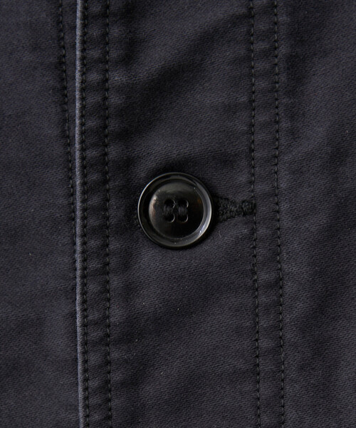 DANTON(ダントン)の「Men's Moleskin Wide Coverall Jacket(ダウンジャケット/コート・メンズ・ブラック/ネイビー・40/42/44)」の8枚目の写真