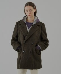 【UNISEX】シャギーダブルブレストジャケット