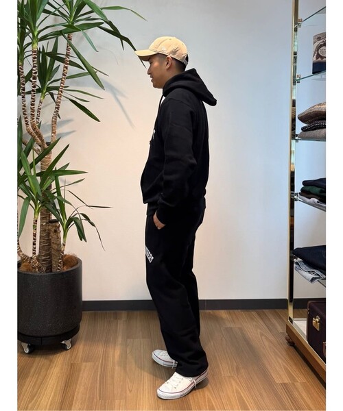 BROOKS BROTHERS(ブルックスブラザーズ)の「Brooks Brothers×Champion USAコットン ラバープリントロゴ フーデッド スウェットシャツ Made in USA(パーカー・メンズ・ネイビー/ブラック/グレー/ブラウン/ホワイト/グリーン・LARGE/SMALL/MEDIUM)」の12枚目の写真