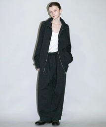 my beautiful landlet（マイビューティフルランドレット）の「【my beautiful landlet】 MILAN RIB CUT-OFF WIDE EASY PANTS（その他パンツ）」
