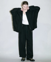 my beautiful landlet（マイビューティフルランドレット）の「【my beautiful landlet】 MILAN RIB CUT-OFF WIDE EASY PANTS（その他パンツ）」
