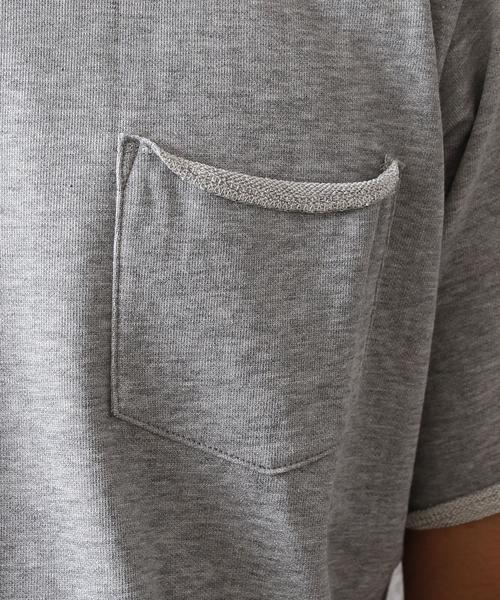 coen(コーエン)の「ミニミニ裏毛カットオフ半袖スウェット(スウェット・メンズ・グレー/ネイビー・MEDIUM/SMALL/X-LARGE/LARGE)」の13枚目の写真