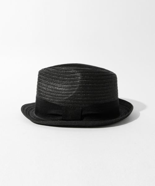 B:MING by BEAMS（ビーミングバイビームス）の「ビーミング by ビームス / ペーパー中折ハット（ハット・メンズ・ブラック/ベージュ・ONE SIZE）」の6枚目の写真