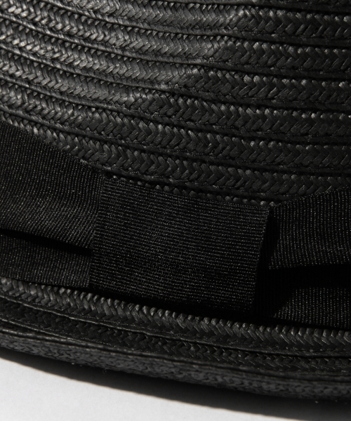 B:MING by BEAMS（ビーミングバイビームス）の「ビーミング by ビームス / ペーパー中折ハット（ハット・メンズ・ブラック/ベージュ・ONE SIZE）」の7枚目の写真