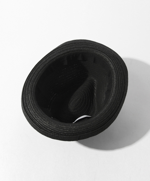 B:MING by BEAMS（ビーミングバイビームス）の「ビーミング by ビームス / ペーパー中折ハット（ハット・メンズ・ブラック/ベージュ・ONE SIZE）」の9枚目の写真