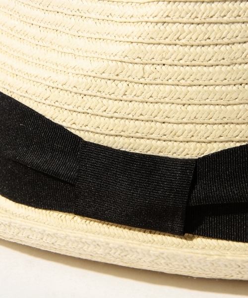 B:MING by BEAMS（ビーミングバイビームス）の「ビーミング by ビームス / ペーパー中折ハット（ハット・メンズ・ブラック/ベージュ・ONE SIZE）」の12枚目の写真