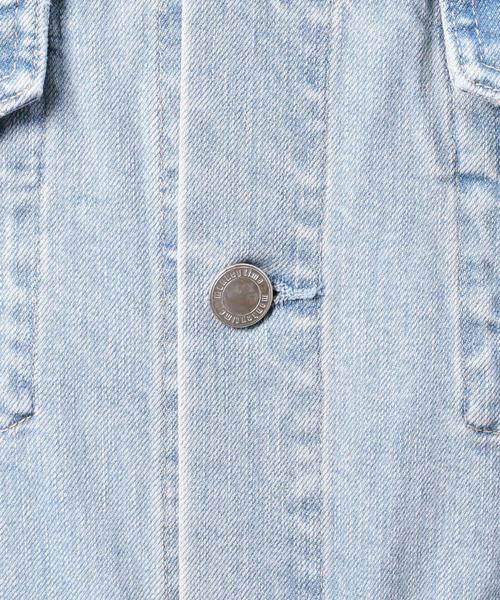 MONKEY TIME（モンキータイム）の「＜monkey time＞ クラッシュデニム G-JACKET◆（デニムジャケット・メンズ・ベージュ/ライトブルー・X-LARGE/LARGE/SMALL/MEDIUM）」の10枚目の写真