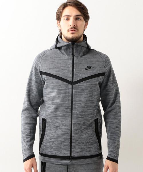 ☆未使用 ナイキ テックニット ウインドランナー ナイロン パーカー イタリア製 NIKE - ☆未使用 ナイキ テックニット ウインドランナー ナイロン