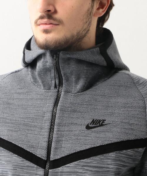 Nike Lab ニット ウィンドランナー パーカー イタリア製 グレー L NIKE公式】ナイキ テック メンズ フルジップ ウィンドランナー