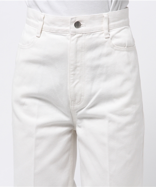 Banner Barrett（バナーバレット）の「カツラギセンタープレスストレートパンツ（その他パンツ・レディース・ホワイト/グリーン/ベージュ・38/36）」の7枚目の写真