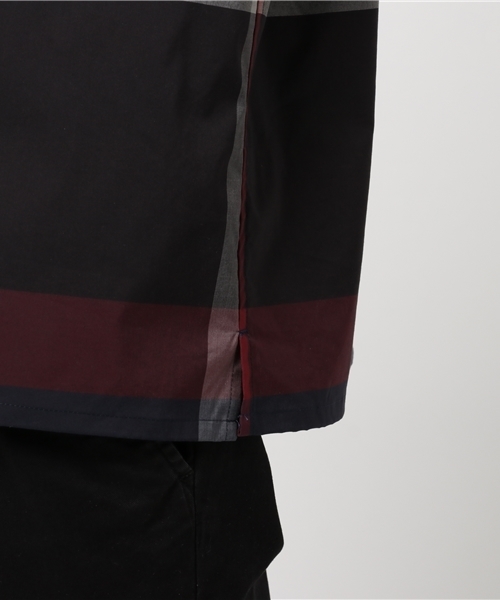 BLACK LABEL CRESTBRIDGE（ブラックレーベル・クレストブリッジ）の「ビッグスケールクレストブリッジチェック オーバーサイズシャツ【COLLECTION LINE】（シャツ/ブラウス・メンズ・ネイビー・M/L）」の7枚目の写真