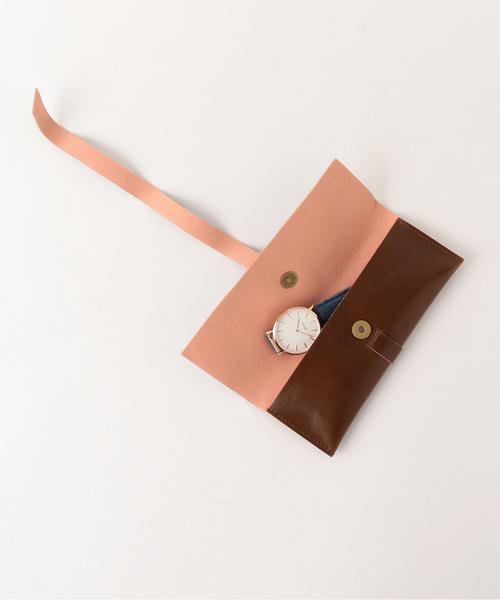 BEAUTY&YOUTH UNITED ARROWS（ビューティーアンドユースユナイテッドアローズ）の「＜CLUSE＞デニム 38mmフェイスウォッチ/ピンクゴールドカラー ◆（アナログ腕時計・レディース・コバルトブルー・FREE）」の3枚目の写真