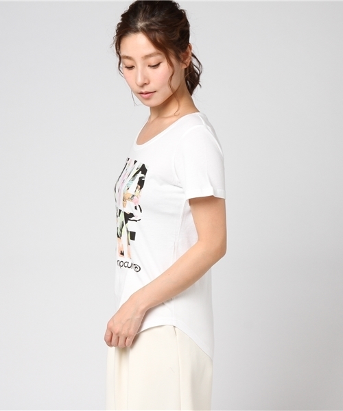 rip curl（リップカール）の「Tｼｬﾂ ﾃﾞｻﾞｲﾝ    （Tシャツ/カットソー・レディース・ブラック/マルチ/グリーン・MEDIUM/LARGE）」の9枚目の写真