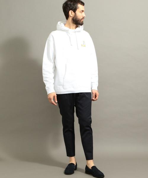 BEAUTY&YOUTH UNITED ARROWS(ビューティーアンドユースユナイテッドアローズ)の「BY TW イージー アンクルパンツ ◆(スラックス・メンズ・ブラック/ネイビー/その他1・LARGE/X-LARGE/MEDIUM/SMALL)」の8枚目の写真