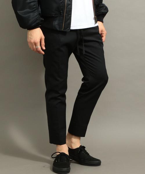 BEAUTY&YOUTH UNITED ARROWS(ビューティーアンドユースユナイテッドアローズ)の「BY TW イージー アンクルパンツ ◆(スラックス・メンズ・ブラック/ネイビー/その他1・LARGE/X-LARGE/MEDIUM/SMALL)」の11枚目の写真