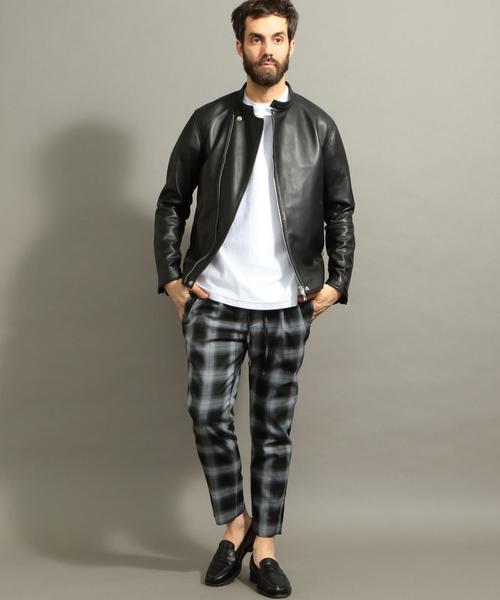 BEAUTY&YOUTH UNITED ARROWS(ビューティーアンドユースユナイテッドアローズ)の「BY TW イージー アンクルパンツ ◆(スラックス・メンズ・ブラック/ネイビー/その他1・LARGE/X-LARGE/MEDIUM/SMALL)」の6枚目の写真