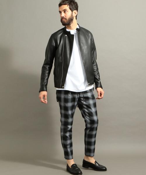 BEAUTY&YOUTH UNITED ARROWS(ビューティーアンドユースユナイテッドアローズ)の「BY TW イージー アンクルパンツ ◆(スラックス・メンズ・ブラック/ネイビー/その他1・LARGE/X-LARGE/MEDIUM/SMALL)」の7枚目の写真