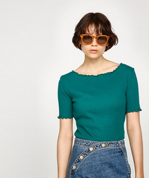 MOUSSY | MELLOW LOCK RIB TOP(Tシャツ/カットソー)